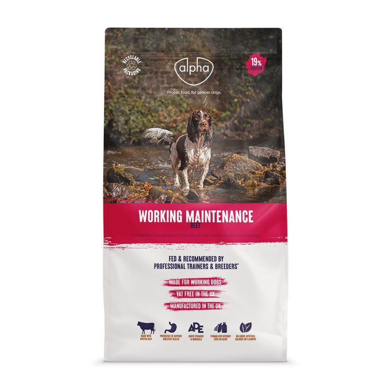 Alpha Worker Maintenance Dog Food 15kg