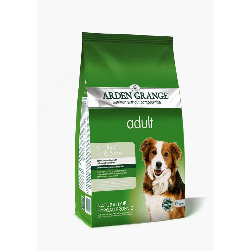 Arden Grange with Lamb & Rice Adult Dog Food 12kg