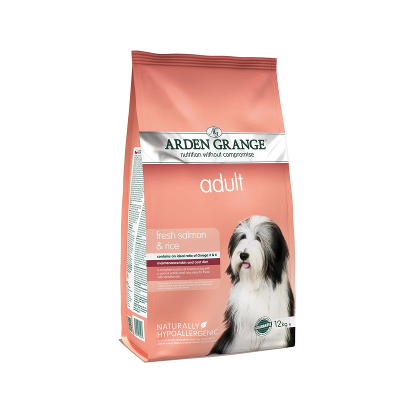 Arden Grange with Salmon & Rice Adult Dog Food 12kg