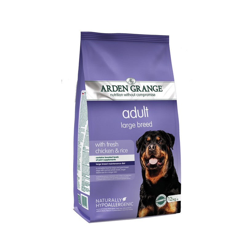 Arden Grange with Chicken & Rice Large Breed Adult Dog Food 12Kg