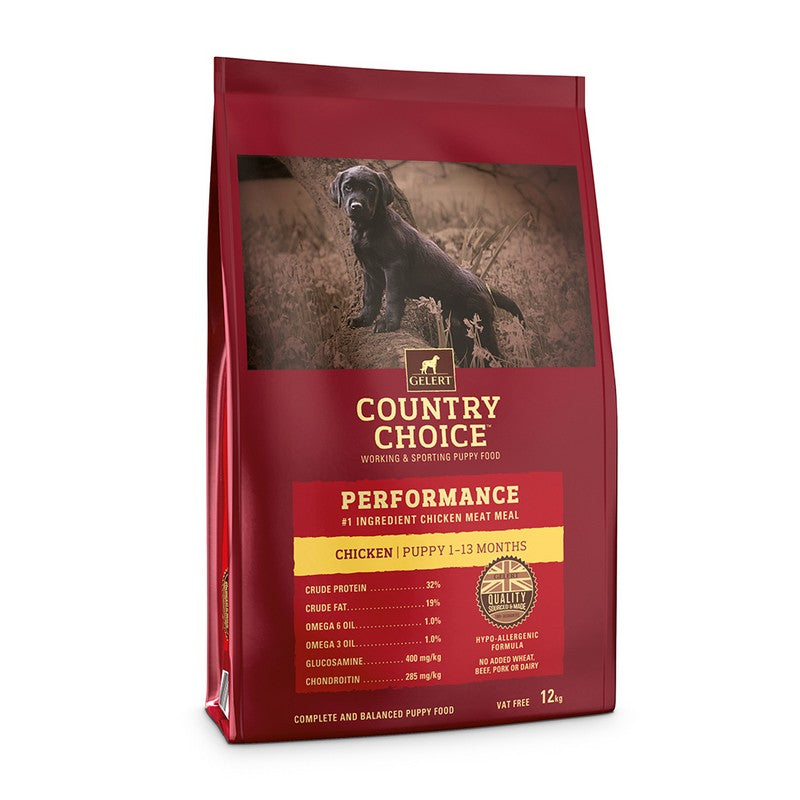 Gelert Country Choice Performance Puppy Food 12kg