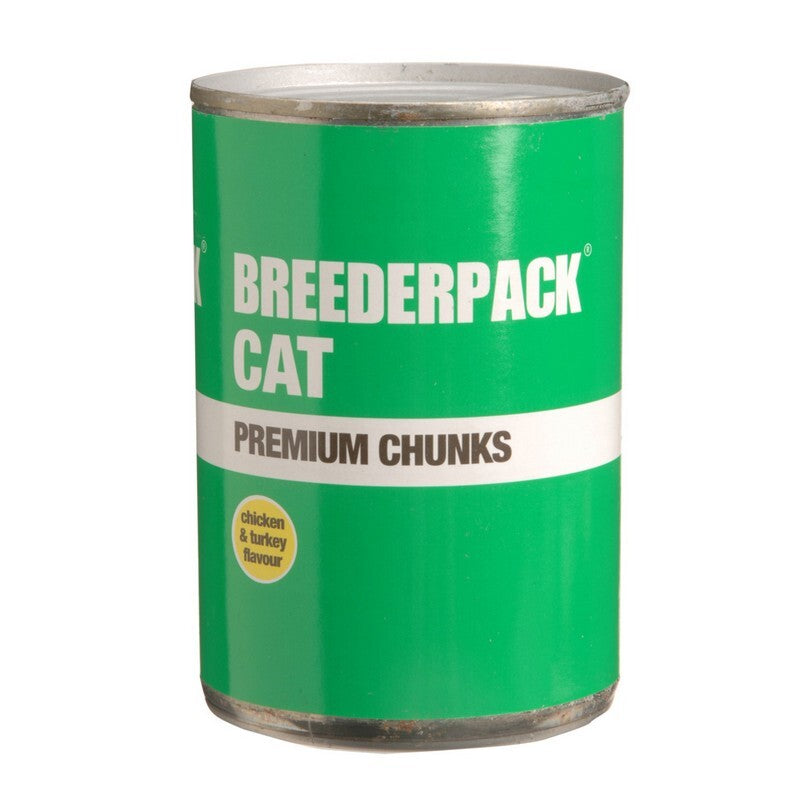 Breederpack Prem ChunkCat 12x400g Tray