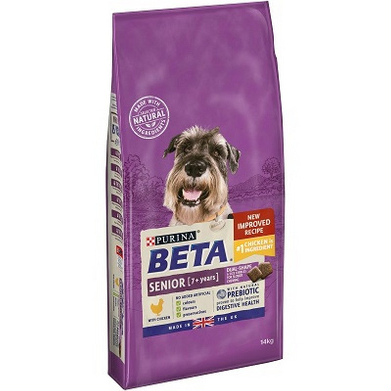 Beta Senior with Chicken Dog Food 14kg