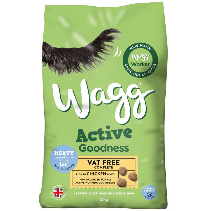 Wagg Active Goodness Chicken & Veg 12kg