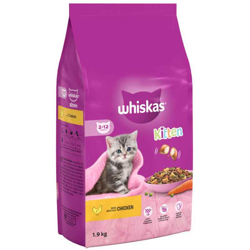 Whiskas Dry 2-12 Month Kitten
