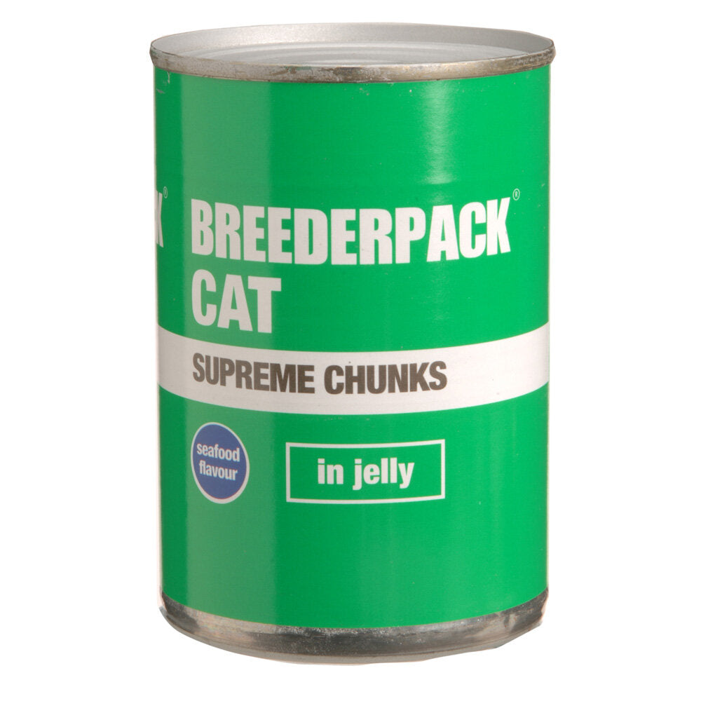 Breederpack Supreme Chunks Cat Food - 12 Pack