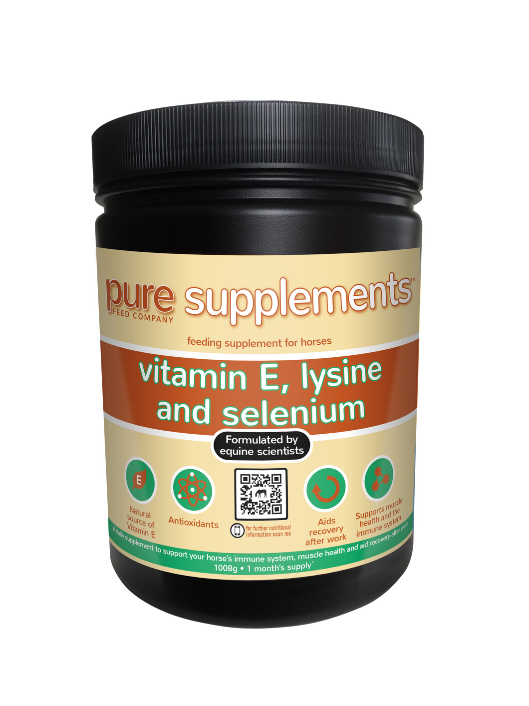 Pure Feed Vitamin E, Lysine & Selenium 1008g